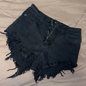Kancan High waisted Jean shorts 23